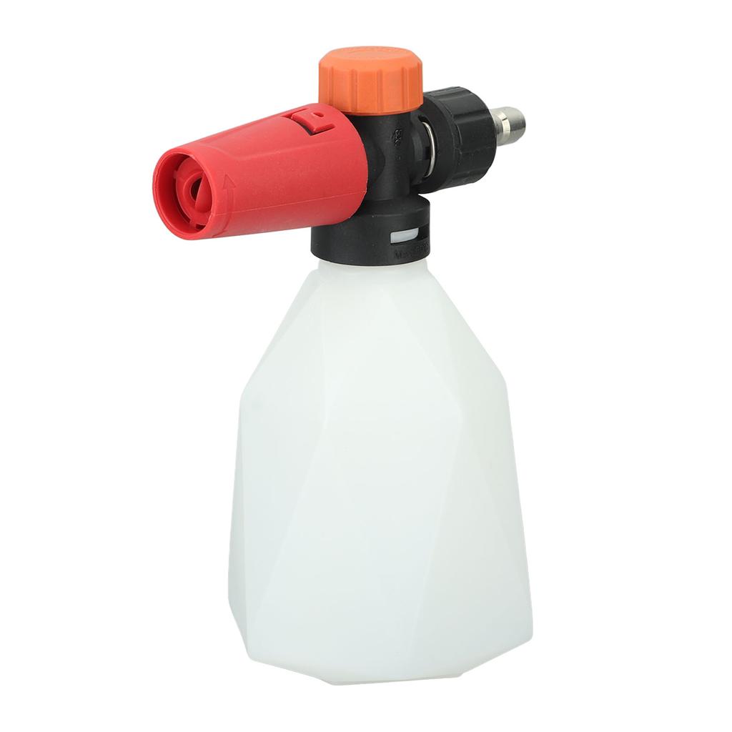 Автомобильный пенный распылитель 500 мл, портативный пенообразователь высокого давления с быстроразъемным соединением 1/4 дюйма для сада