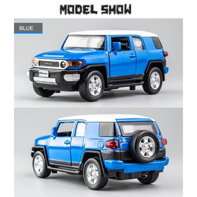 1/32 Toyota FJ Cruiser литые модели автомобилей и игрушечные металлические внедорожники модели автомобилей звук и свет высокая имитация детские подарки