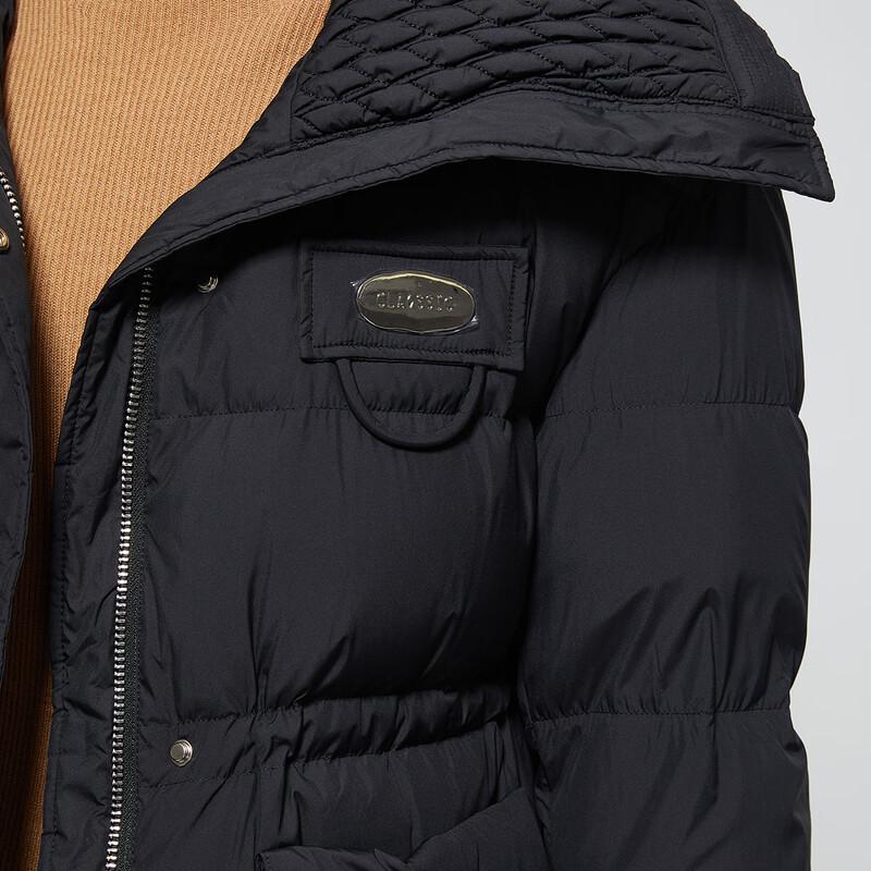 Tatu Women's Designer Big Lapel Down Jacket