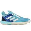 Кроссовки для тенниса Adizero Ubersonic Tennis LZO19 Light Aqua cm [Adidas] 4.1 Мужские Aqua/Off White/Flash (ID1562) +24,5
