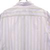 Armani Collezione Striped Pattern Short Sleeve Shirt XL Purple COLLEZIONI Men's Used