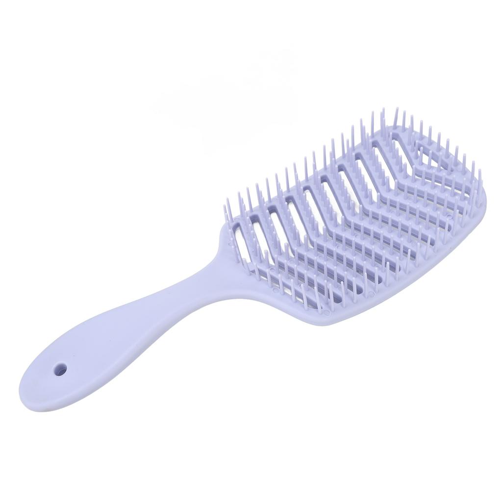 Изогнутая вентилируемая расческа для волос Профессиональная массажная лопатка для кожи головы Распутывающая расческа Инструмент для укладки для быстрой сушки феном