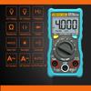 RICHMETERS 404A Digital Multimeter Auto-Ranging Ammeter True-RMS Smart NCV Portable 4000 Counts LCD