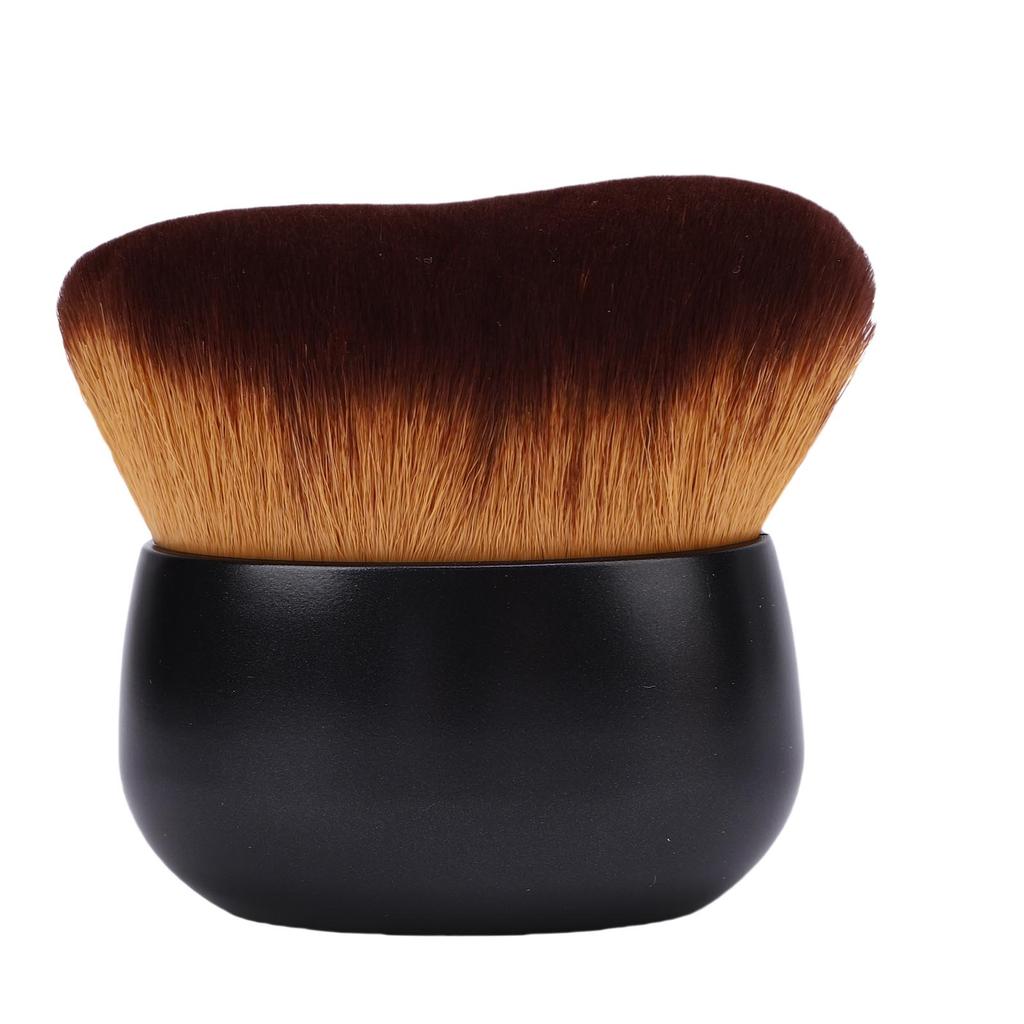 Кисть для автозагара для лица и тела, мягкая кисть с волнистой головкой, аппликатор для загара, кисть для растушевки для равномерного покрытия