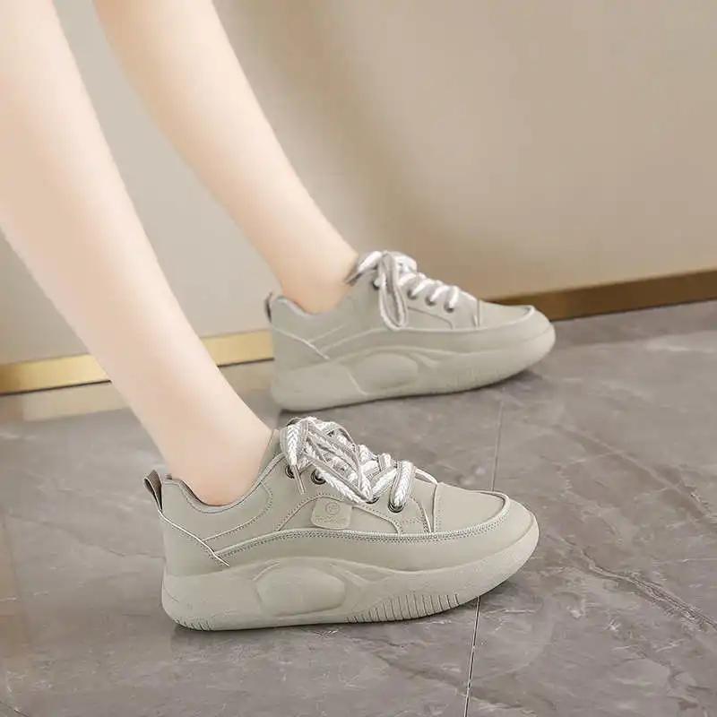 Fashion Thick Heeled Camp Luxury Sports Shoes For Women Basketball Women's Silver Brand Women's Sneakers 36 Tenia Advanced Tenisky