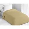 Пододеяльник 140x200 см однотонный хлопок бежевый