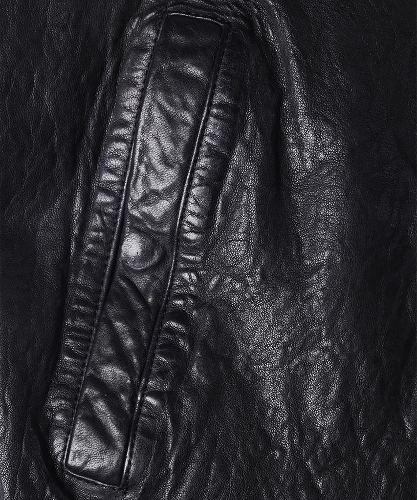 Panicale Car Leather Bomber [Navy]