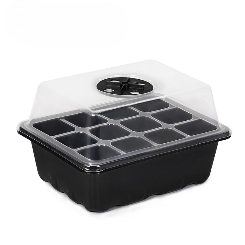 5 шт., 2 шт., 1 шт./набор лотков для выращивания растений, светодиодные светильники, горшки для рассады, ячейки для выращивания, ящик для поддержания влажности, теплица