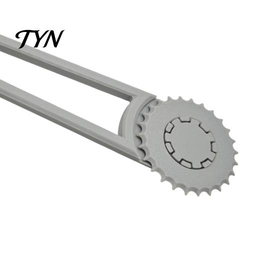 Warehouse Carton Punching Device Hole Puncher Tool, Manual Rolling Box Cutter, 3D Efficient Packing Maker Printed Handheld Cardboard Perforation Tool