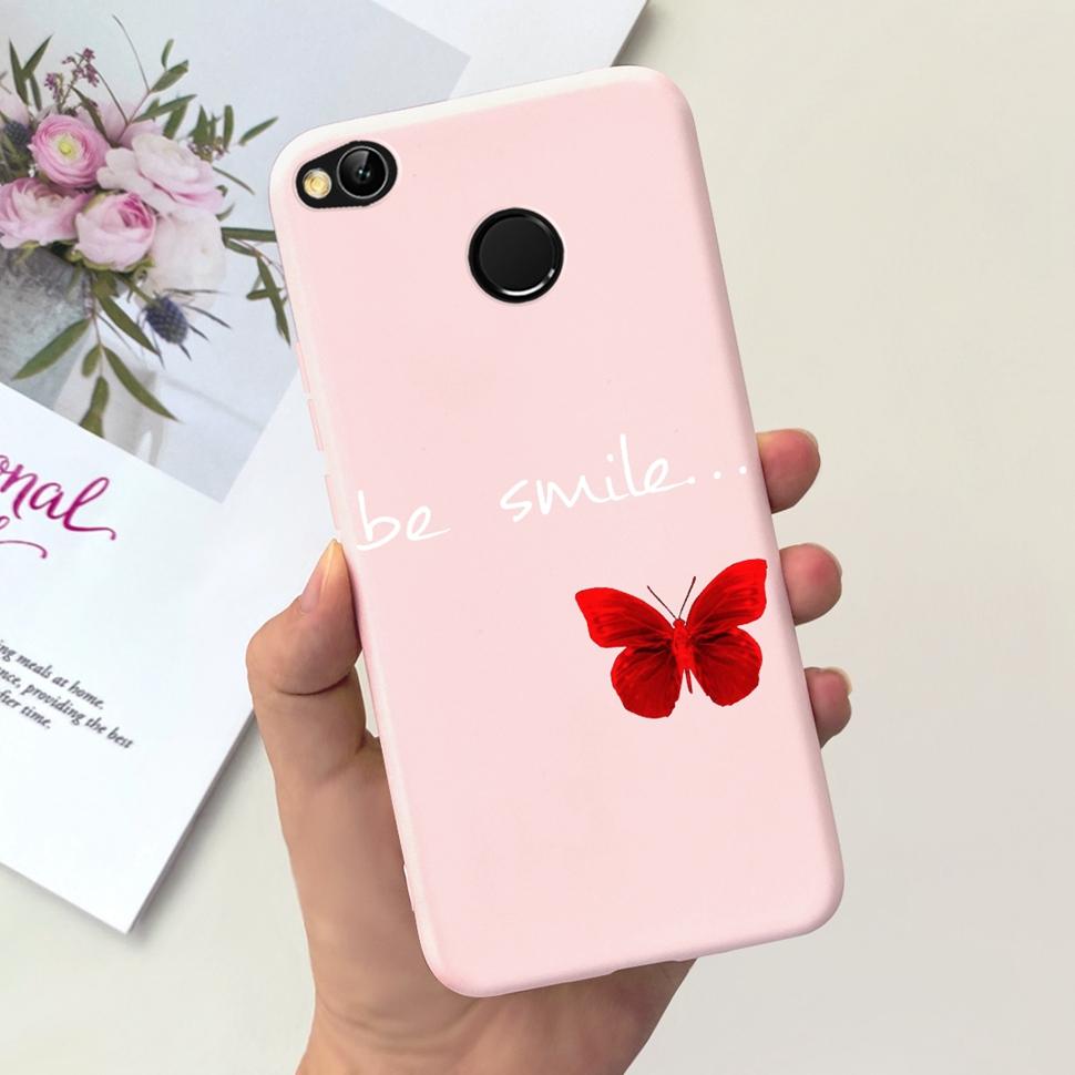 Для Xiaomi Redmi 4 (4X) Чехол Стильный Конфетный Покрашенный Чехол Мягкий Силиконовый Чехол Для Телефона Для Xiaomi Redmi4 Redmi4X Задняя Крышка