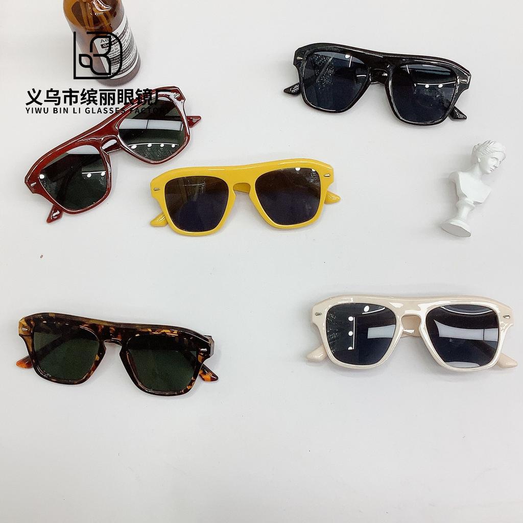 Hot-Selling Gm Sunglasses Women'S Douyin Live Sunglasses Xiaohongshu Same Fashionable Square Frame Glasses