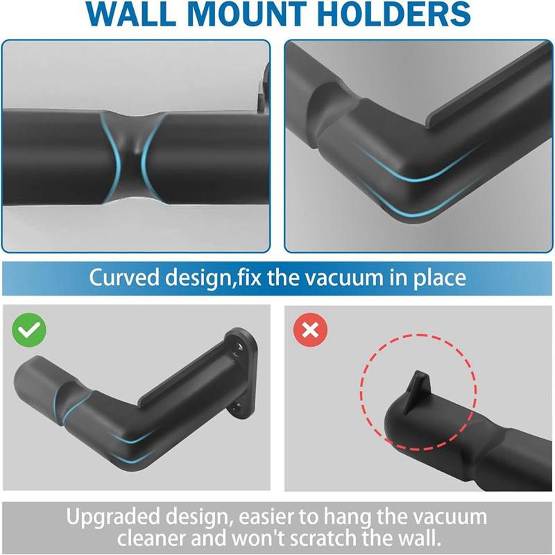 2шт настенный держатель для пылесоса подставка для Dyson V8 V7 V6 V10 V11 V15 Shark IZ562H IZ682H IZ361H беспроводной пылесос