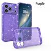 Однотонный прозрачный чехол для телефона с блестками для iPhone 18 17 16 15 Pro Max Защита камеры Ударопрочный Защита от падения Задняя крышка