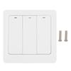 3-Way Wall Switch Panel for Alexa /for Google Voice Control for Tuya Zigbee