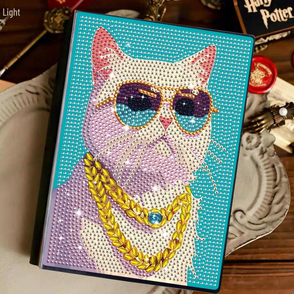 DIY Diamond Painting Business Notebook – Creative Dot Drill Writing Book for Kids