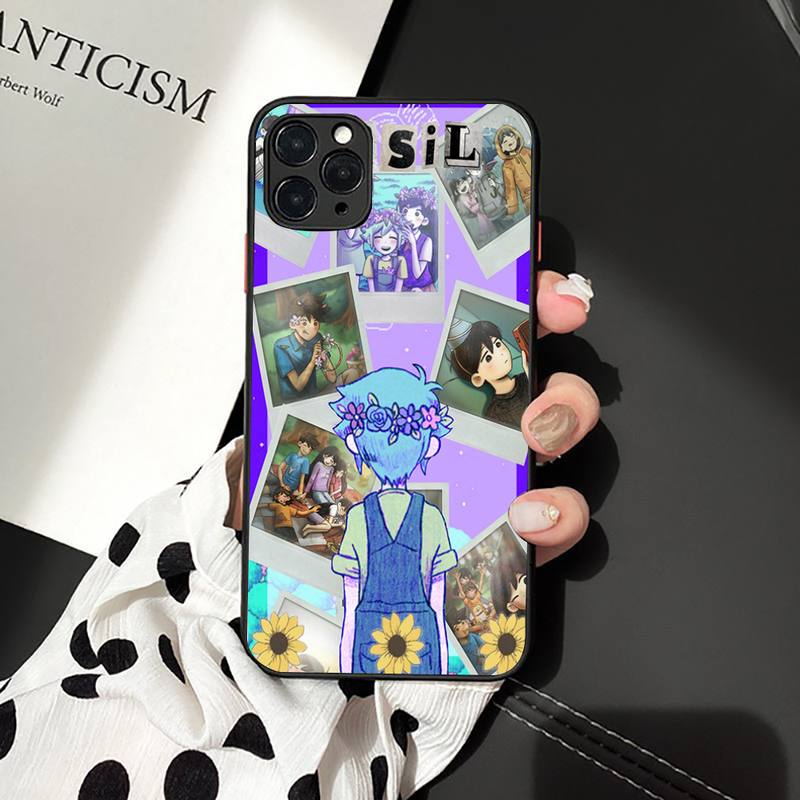 Чехол Omori Game Phone для iPhone 11 12 13 mini pro XS MAX 8 7 6 6S Plus X 5S SE 2020 XR