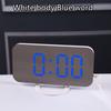 Будильник цифровой электронный умный светодиодный повтор настольный дисплей времени украшение дома 2 порта USB зарядное устройство для iPhone Android Desktop