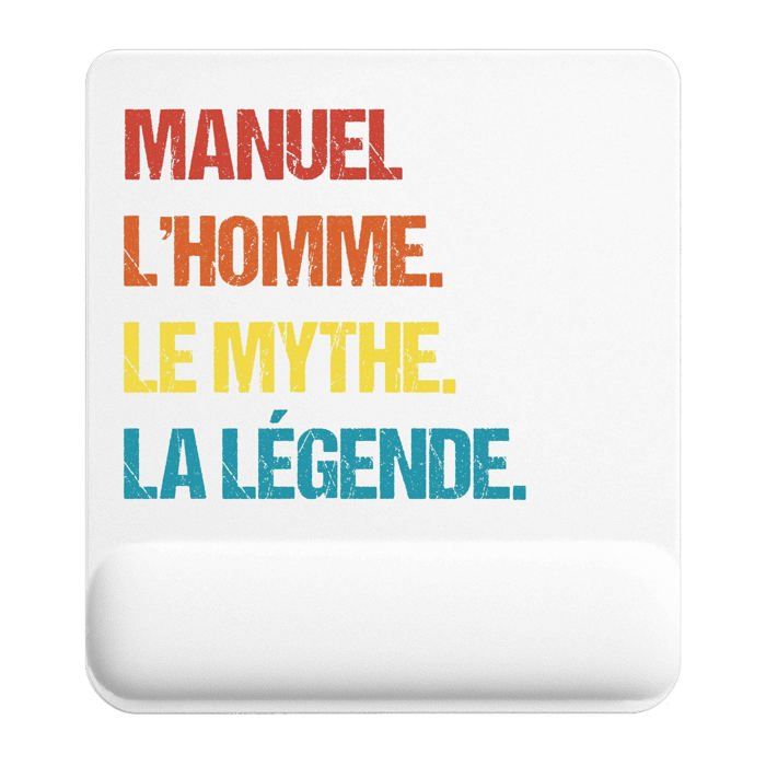Tapis de souris - PLANETEE - Mythe Légende Vintage - 22x18 cm - 3 mm - Surface anti‑dérapante