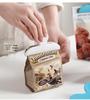 Кухонные зажимы для запечатывания пакетов с едой для влагонепроницаемого хранения и сохранения закусок
