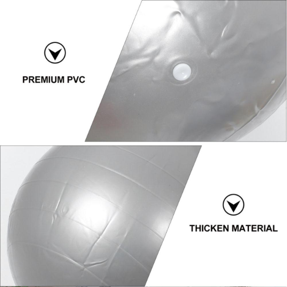 Thickened Peanut Pattern Fitness Ball Non Slip Inflatable Pilates Yoga Ball Pilates