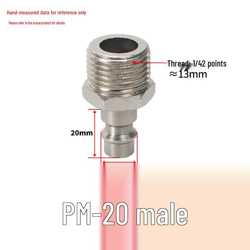 SP20 Европейский самоблокирующийся пневматический быстроразъем - Немецкий и американский стиль, тройной соединитель для воздушного шланга