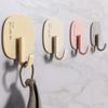 Wall-mounted Wall Hooks Strong Adhesive Coat Hanger Hook Kitchen Hanger  Home Storage Accessories