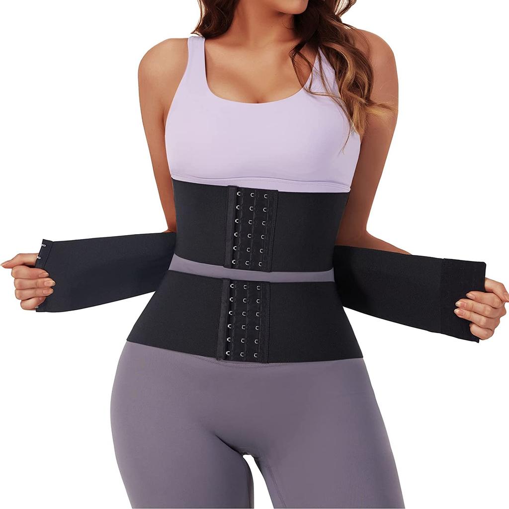Waist Cincher Belt Fajas Corset Underbust Waist Trainer Sport Girdle Hourglass Body Shaper for Men Women Tummy Control Shapewear