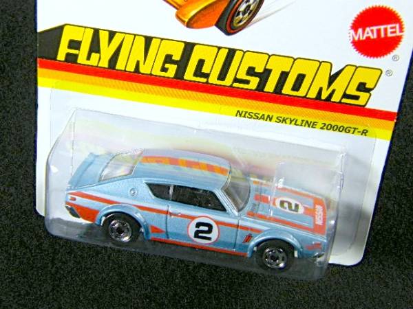 Hot Wheels Супер Одноместное Сиденье 2013 FLYING CUSTOMS Skyline Kenmeri Вариация Flying Custom! 2000GT-R