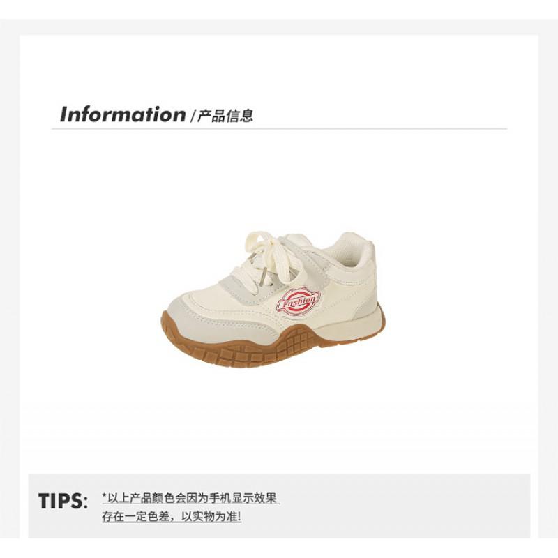 Girls Soft Sole Casual Sneakers Fall Kids Fashion Flat Shoes Ages 4-12 Years