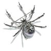 T&T Fashion Women Rhinestone Faux Pearl Spider Brooch Pin Corsage Lapel Jewelry Gift