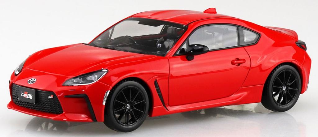 Aoshima Bunka Kyozai Масштаб Серия Snap Kit Toyota GR86 Spark Red Пластиковая Модель-Конструктор 1/32 Нет. 21-A Предварительно окрашенный