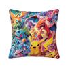 Модные чехлы на подушки с Пикачу из аниме и игр, 45x45 см, бархатные, с мультяшными персонажами, манга, для дивана, квадратные наволочки