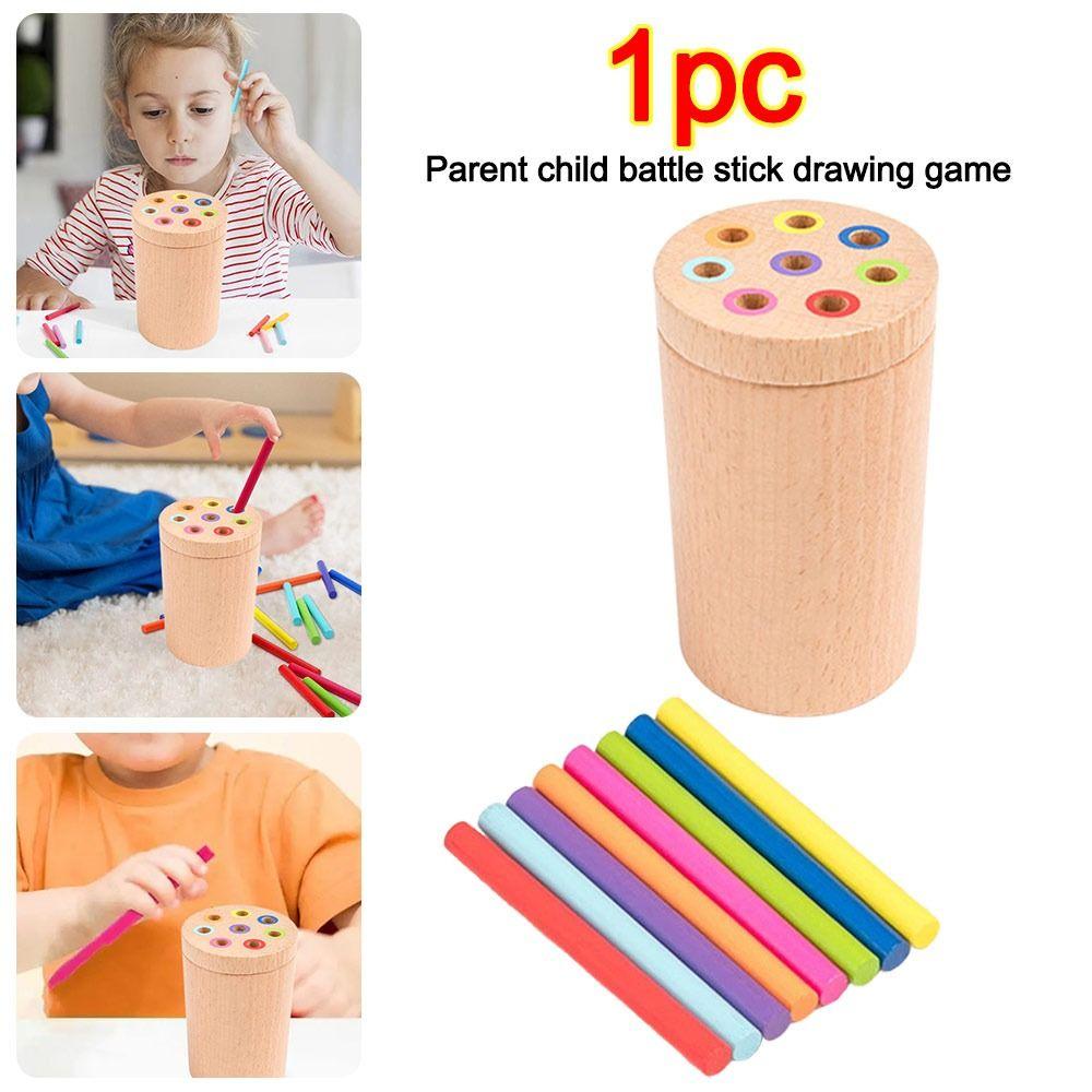 Shape Matching Montessori Toys Teaching Aid Wooden Learning Toys Color Sorting Toys  Toddlers