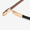 Women's Adjustable Genuine Leather Fashion Belt with Hook - Versatile Patent Leather Waistband, Simple Cowhide Style