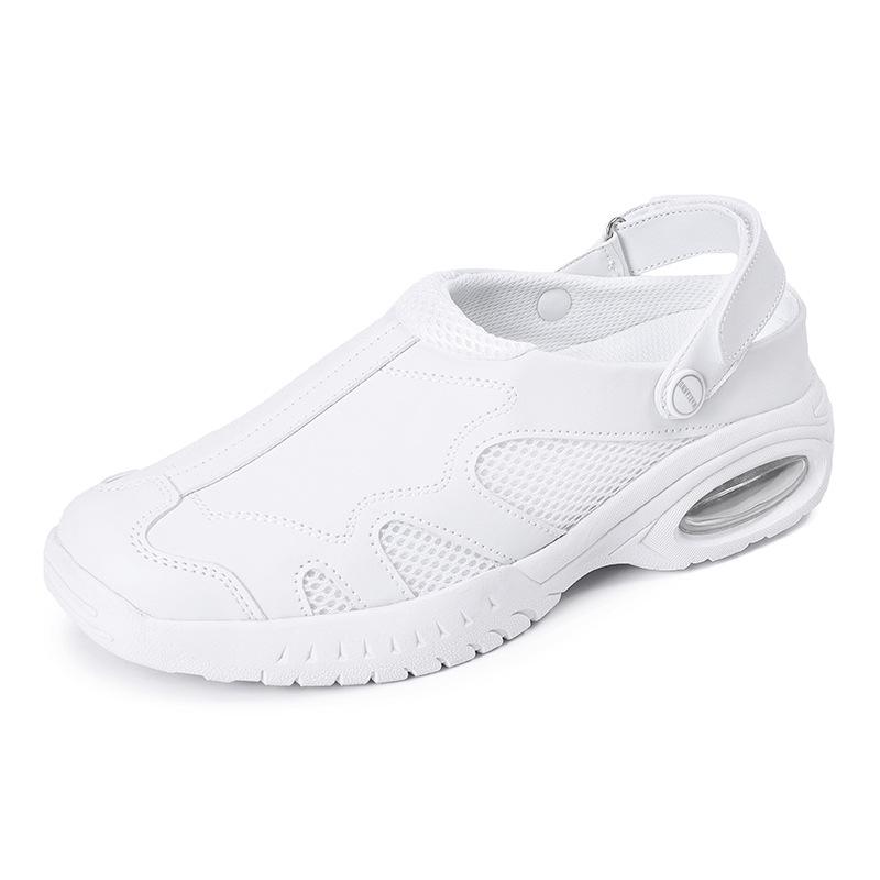 Women's Size 49 Soft Sole Breathable Non-Slip Flat Medical Nurse Shoes - Comfortable, Deodorizing, and Cross-Border Usage
