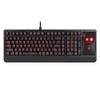 Perixx Mechanical Keyboard with Large Ball with a Diameter of 55 Tilt Wheel 2 USB Numeric English Layout Warranty with PERIBOARD-322 Trackball, Mm,