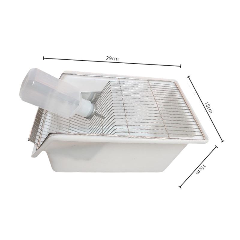 Клетка для мышей из нержавеющей стали, дезинфекция при высокой температуре, подходит для разведения белых мышей и лабораторного использования