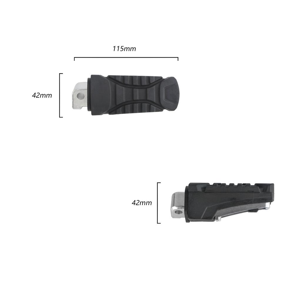 2 шт. Задние подножки для пассажира для BMW R1200GS R1250GS Adventure GS R1200 R1250 S