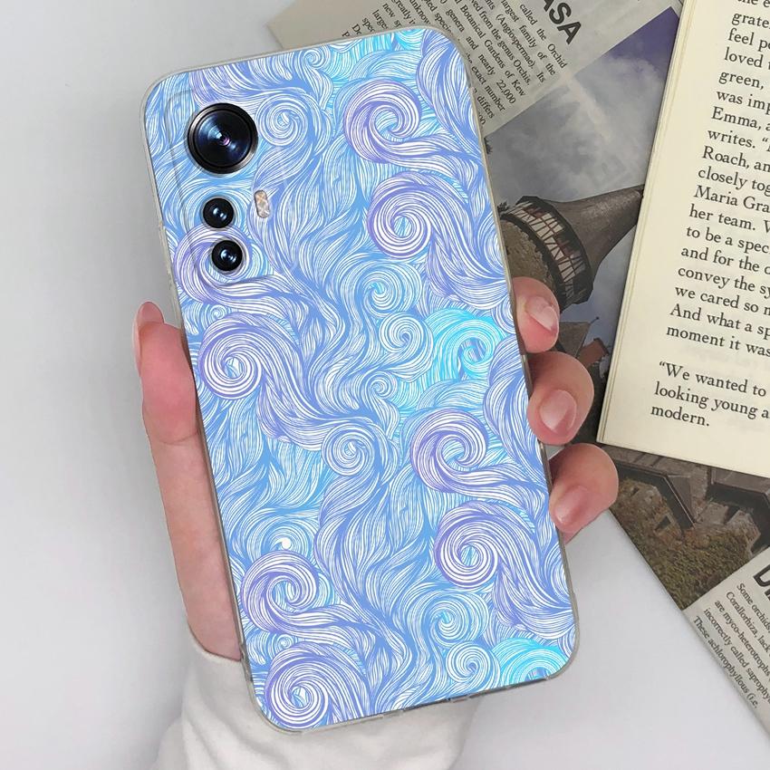 For Xiaomi Black Shark 1 2 3 4 5 Pro 12 12S 12X 12T 13 15T Elegant Flower Phone Case Soft Transparent Silicone Shockproof Shell For Xiaomi Bumper Capa