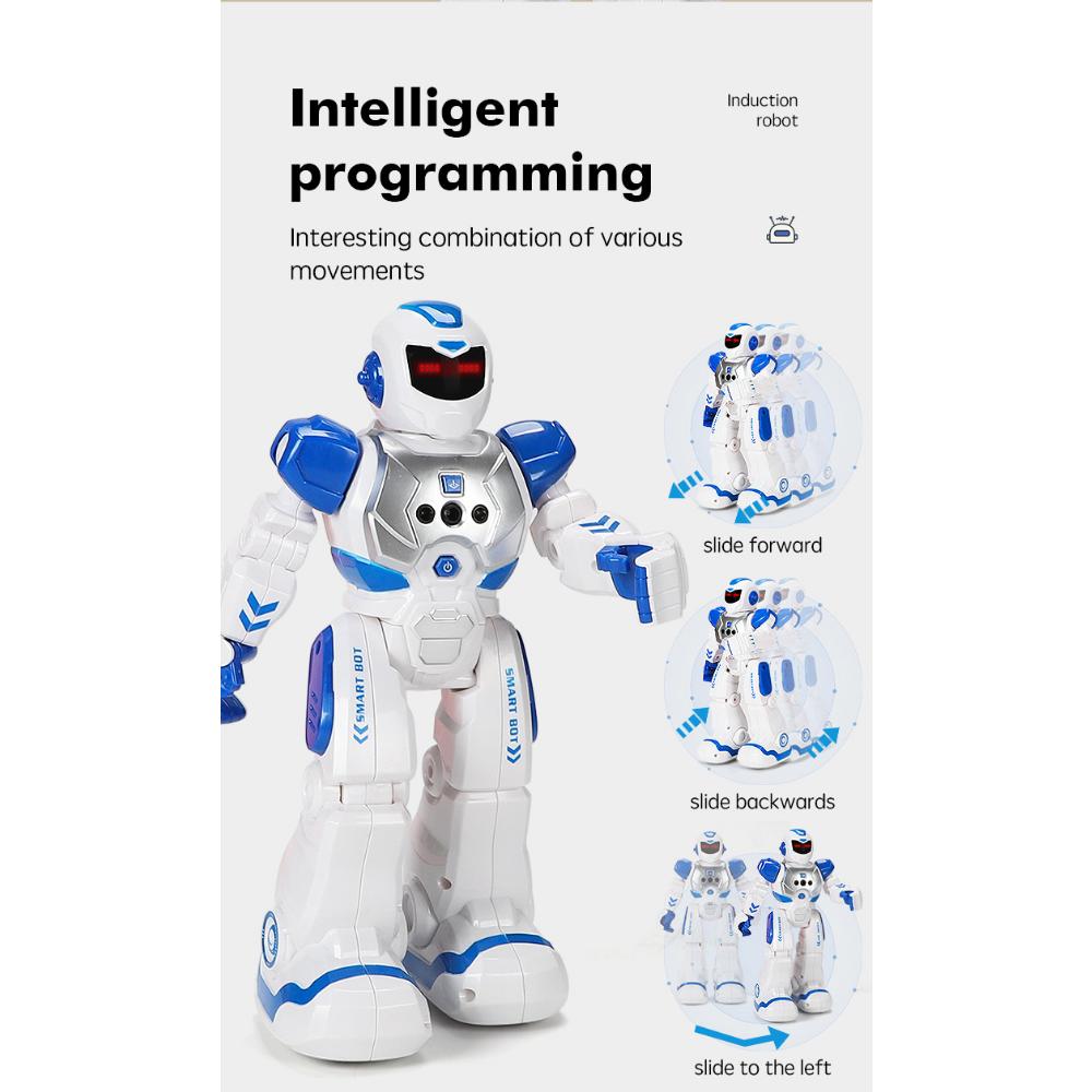 Intelligent Early Education Robot, Singing, Infrared Induction, Dancing, Robocop, Children'S Remote Control Electric Toys