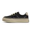 Renben Official Canvas Shoes for Women 2026 Spring Autumn Casual Breathable Sneakers Black Brown Size 40
