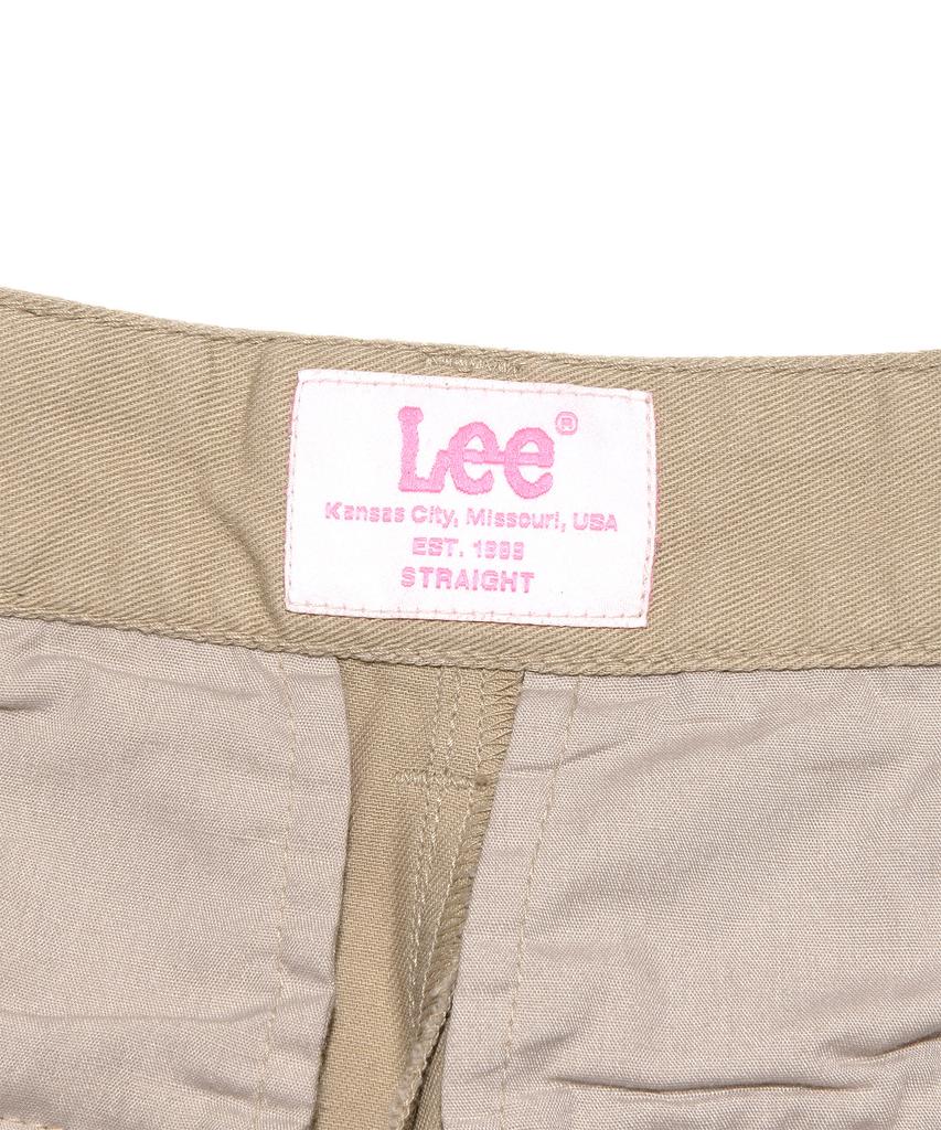 LEE Women'S Straight Fit Chino Pants Beige
