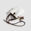 Premium commuter bucket bag versatile shoulder bag leather bag women's new women's oblique span bag