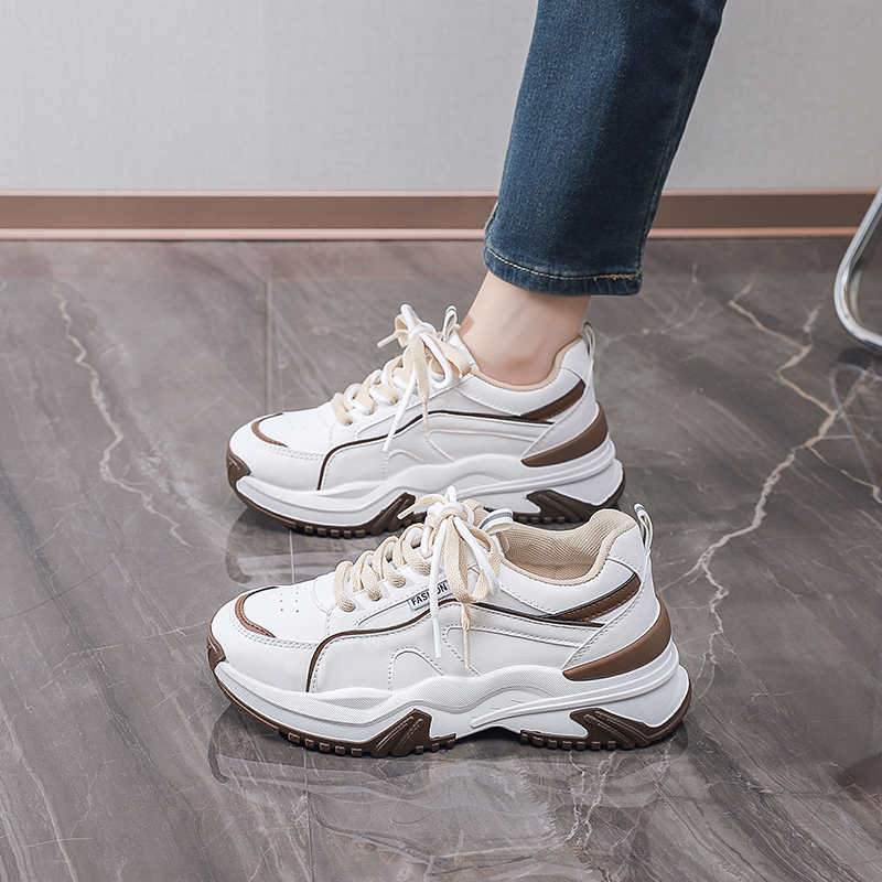 Fashion Hip Hop Flat Sole White Basketball Casual Ladies Shoes Womens White Sneakers Sport Real Imported Health Runing Losfers
