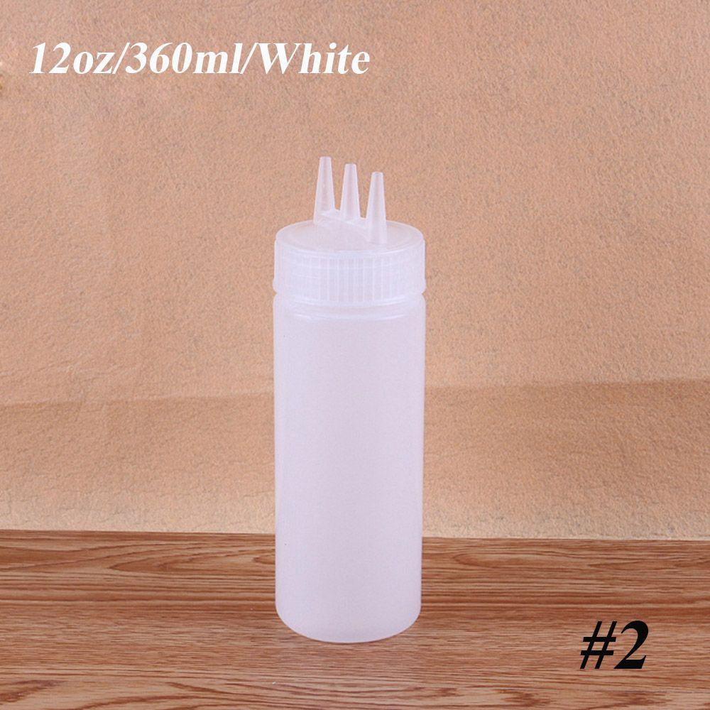 Home Vinegar Oil Gravy Boats Cruet Bin 3 Hole Dispenser Squeeze Bottle