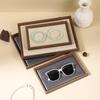 Minimalist Design Jewelry Tray Wooden Wood Grain Platter Elegant Display Tray  For Dressing Table