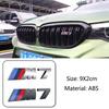 Для BMW M3 M4 M5 G42 G30 G20 E90 E90 E93 E60 F10 F07 F34 F30 F20 G05 3D Передняя решетка автомобиля Значок M Эмблема Декоративные Аксессуары TRE8