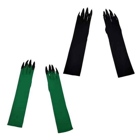 Хэллоуин Перчатки-когти с длинными пальцами Взрослые Перчатки-лапы с длинными