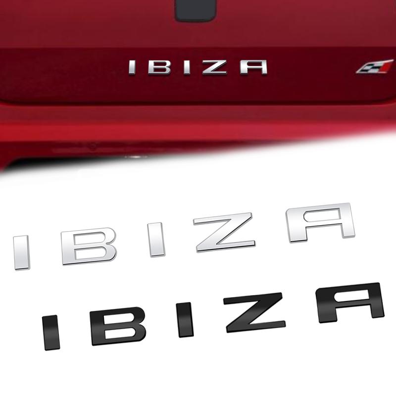 kyzh6 Car Accessories Metal Grille Emblem Rear Trunk Body Badge Sticker For Seat IBIZA Leon R Cupra Exeo Mii Tarraco Toledo Altea