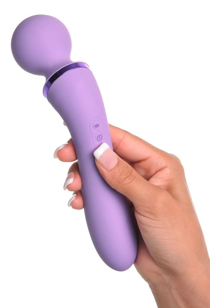 Fantasy For Her - Massager and Vibrator in One Purple 19.5cm